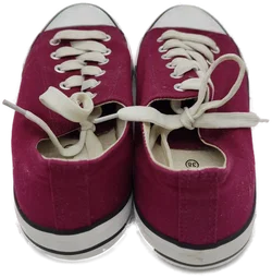 Leinenschuh 