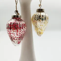 Sonstige Glas-Baumkugeln 4er-Set | Vintage-Charme - Bild 2