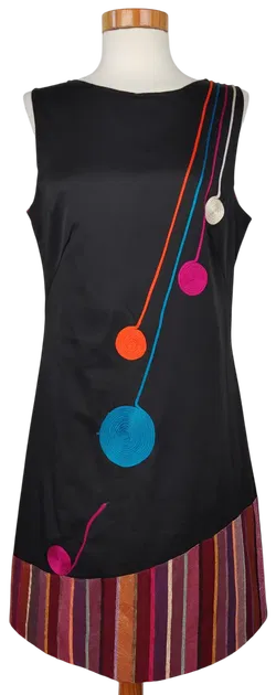 Ojalá Paloma del Pozo Damen Midikleid, schwarz - Gr. L  - Bild 1