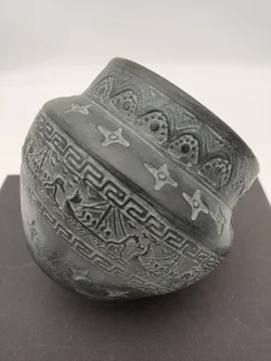 Griechische Keramik Vase Antiken-Stil | Zeitreisender Charme - Bild 4