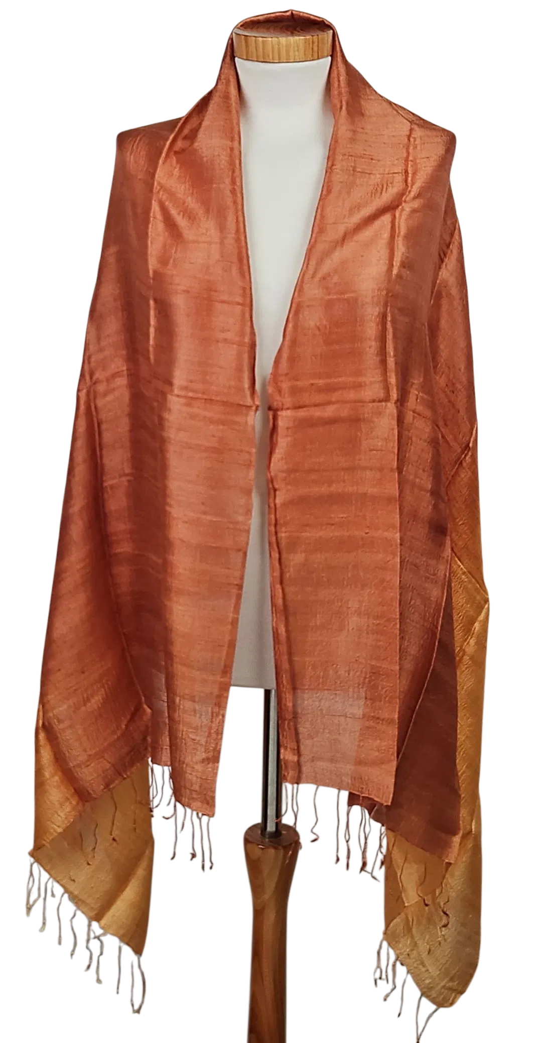 Halstuch, orange/bronze - Bild 1