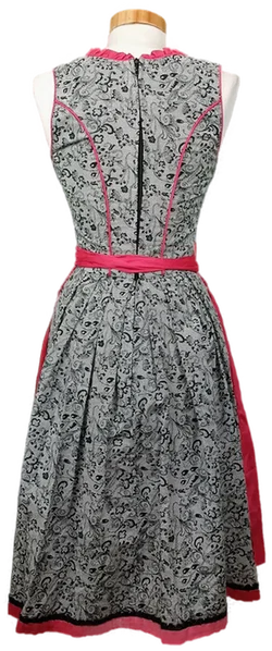 Krüger Madl Dirndl schwarz/weiß/pink Gr. XXS - Bild 2