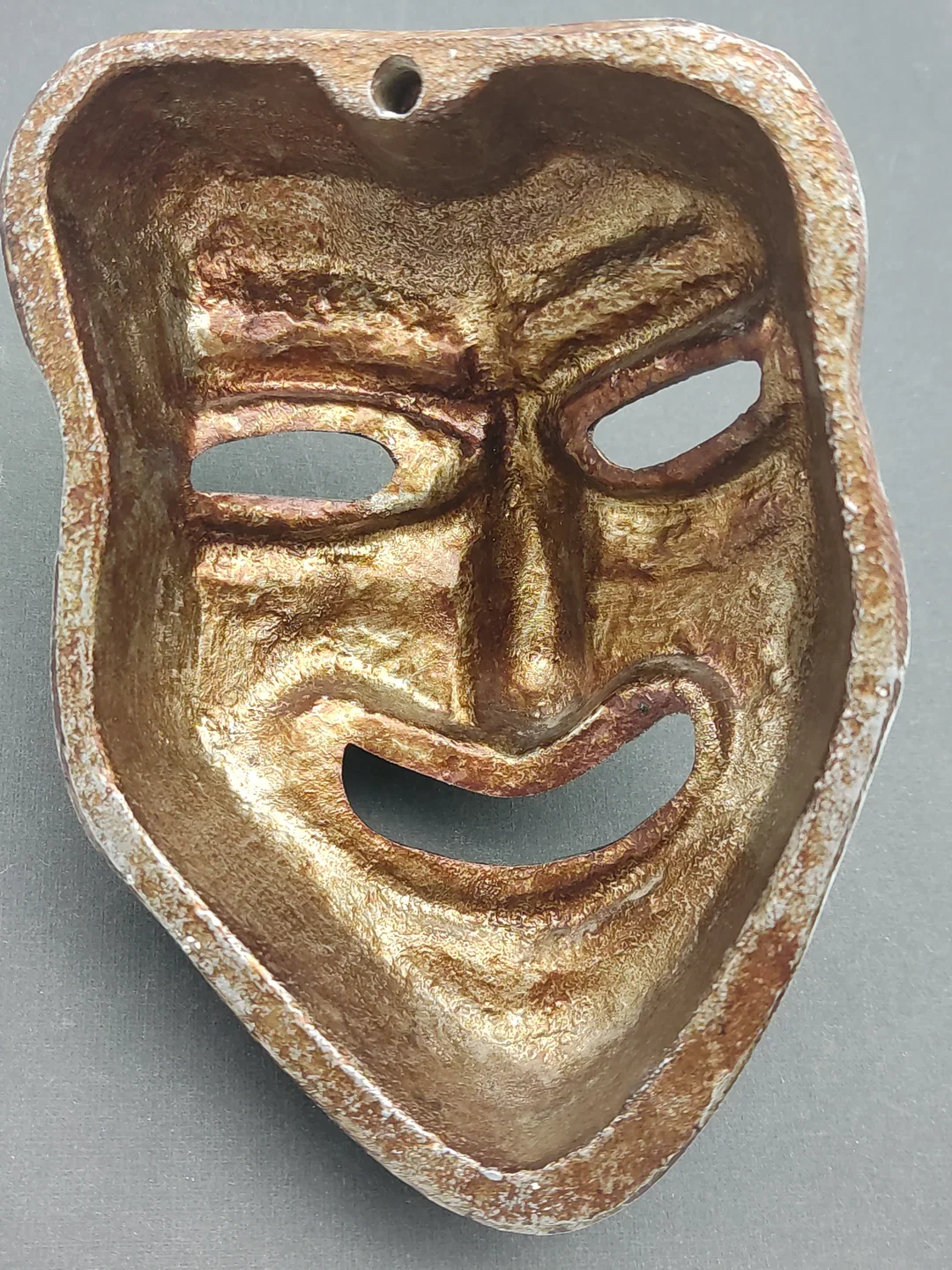 Kleine Metallmaske Wanddeko | Ethno-Charme – Bild 3