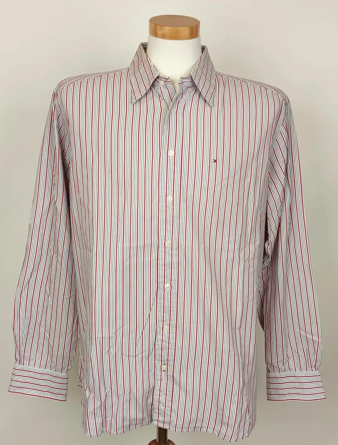 Tommy Hilfiger Herren Hemd gestreift Gr. 42 - Bild 1