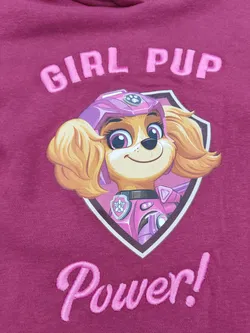 Paw Patrol Kinder Sweater Kleid rot Gr. 122/128 - Bild 3