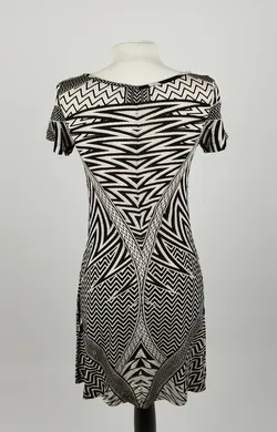 Piu & Piu Midikleid - XS/S, 95% Viskose, 5% Elasthan - Bild 3