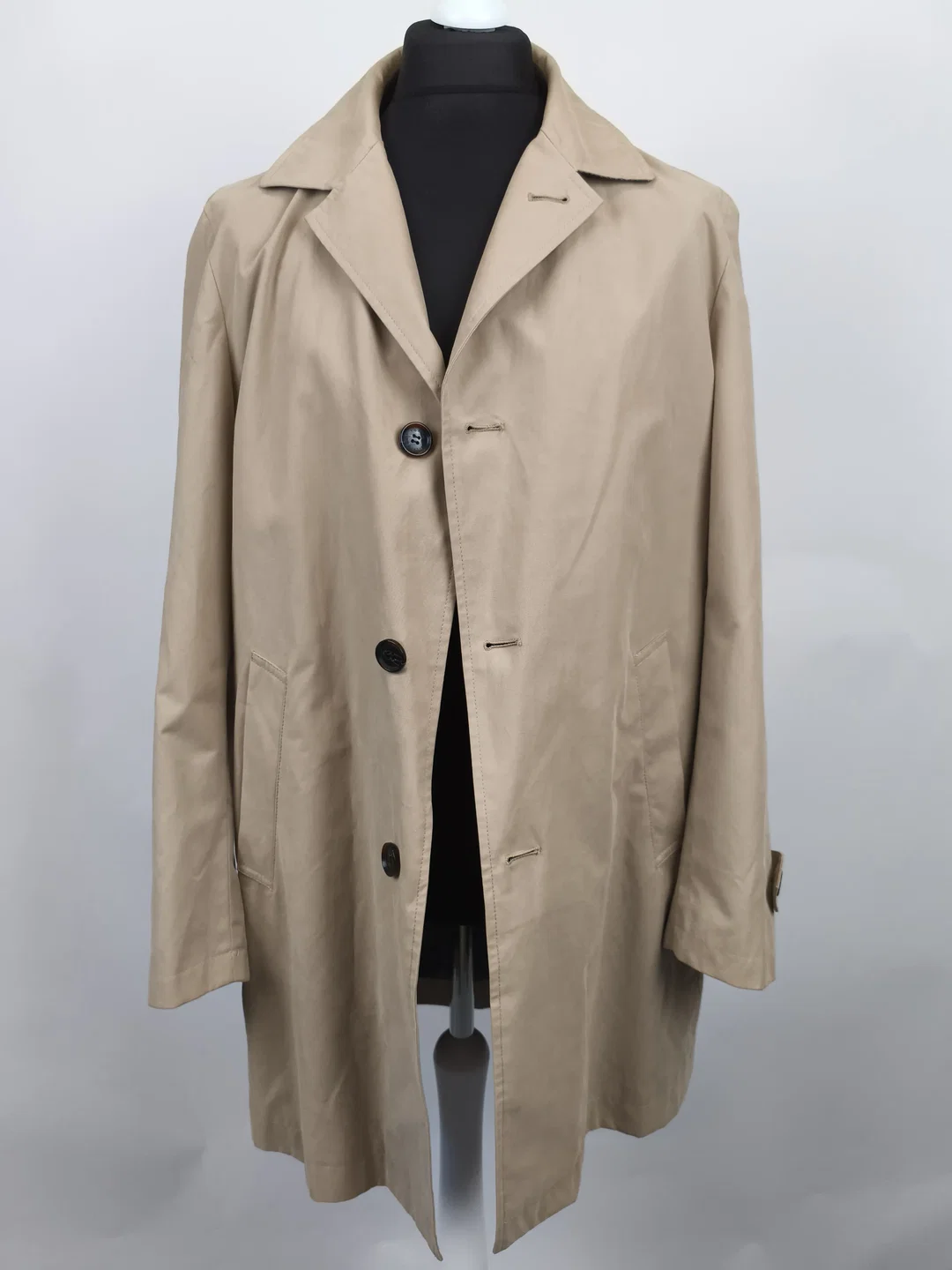Tommy Hilfiger Mantel "Aaron", Trenchcoat-Stil, Herren, Gr. 50 – Bild 3