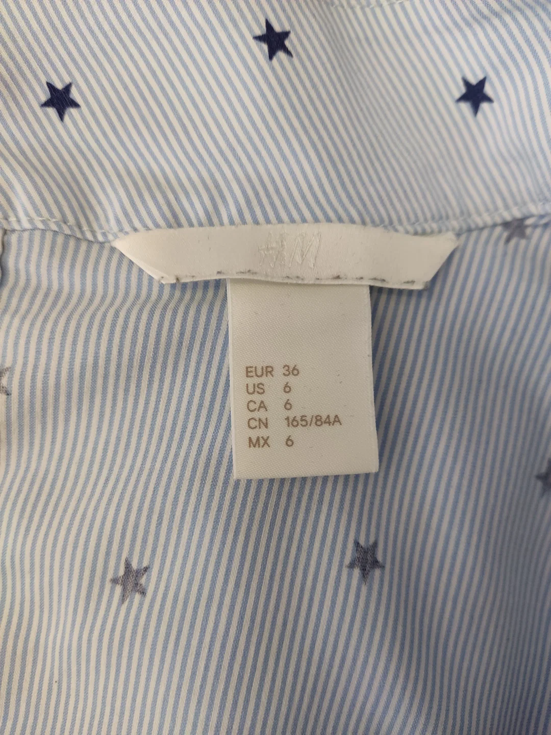 H&M Bluse Gestreift Gr.36 | Secondhand-Fund – Bild 3