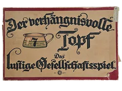 Der verhängnisvolle Topf - Vintage Gesellschaftsspiel -  Amor Spielefabrik Linz Donau - Bild 1