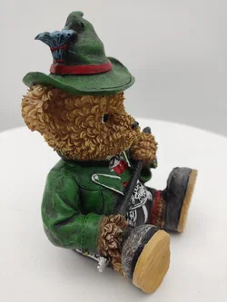 Bayerischer Teddybär Keramik | Keramik-Unikat - Bild 3