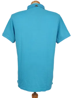 s.Oliver Herren Polo Shirt, blau - Gr. L  - Bild 2