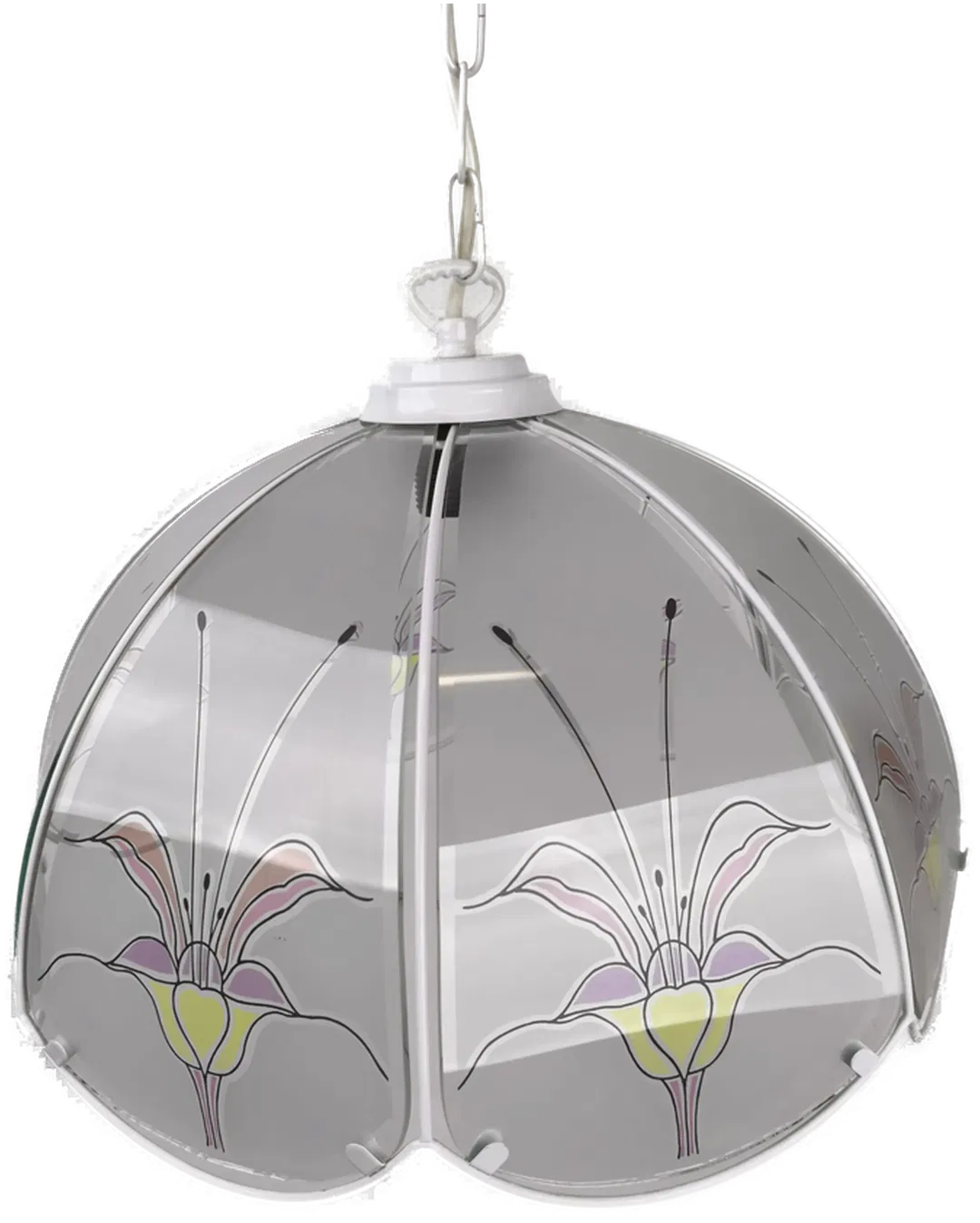 helle Deckenleuchte mit Glas, romantisch - Bild 4