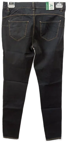 United Colors of Benetton Damen Jeans schwarz Gr. 27 - Bild 2