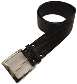 breiter Gürtel, Krokogürtel, Damen, 95cm - Bild 2