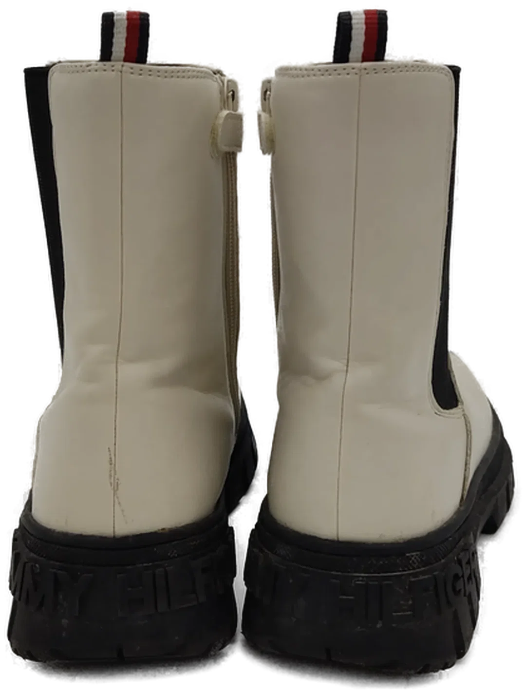 Tommy Hilfiger Damen Boots weiß Gr. 38 – Bild 3