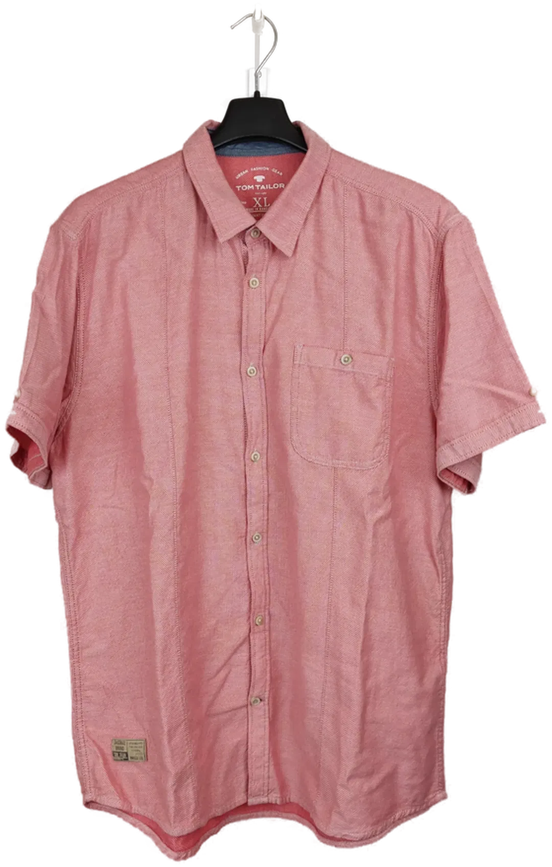 Tom Tailor Herren Hemd rot Gr.XL - Bild 4