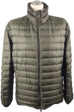 Herrenjacke aus Polyester Größe 56, Oliv | Zeitloser Look