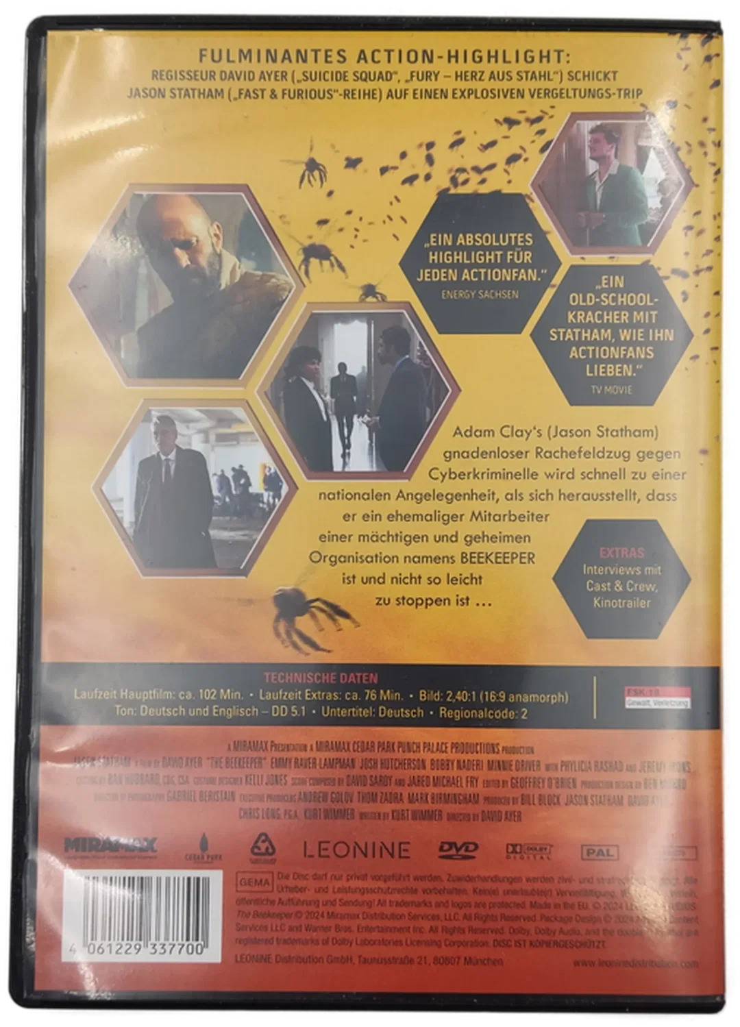 DVD "The Beekeeper" – Bild 2