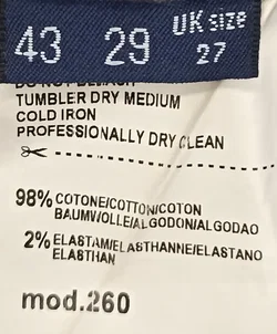 Trussardi Jeans Damen Jeans dunkelbraun Gr. UK 27 - Bild 3