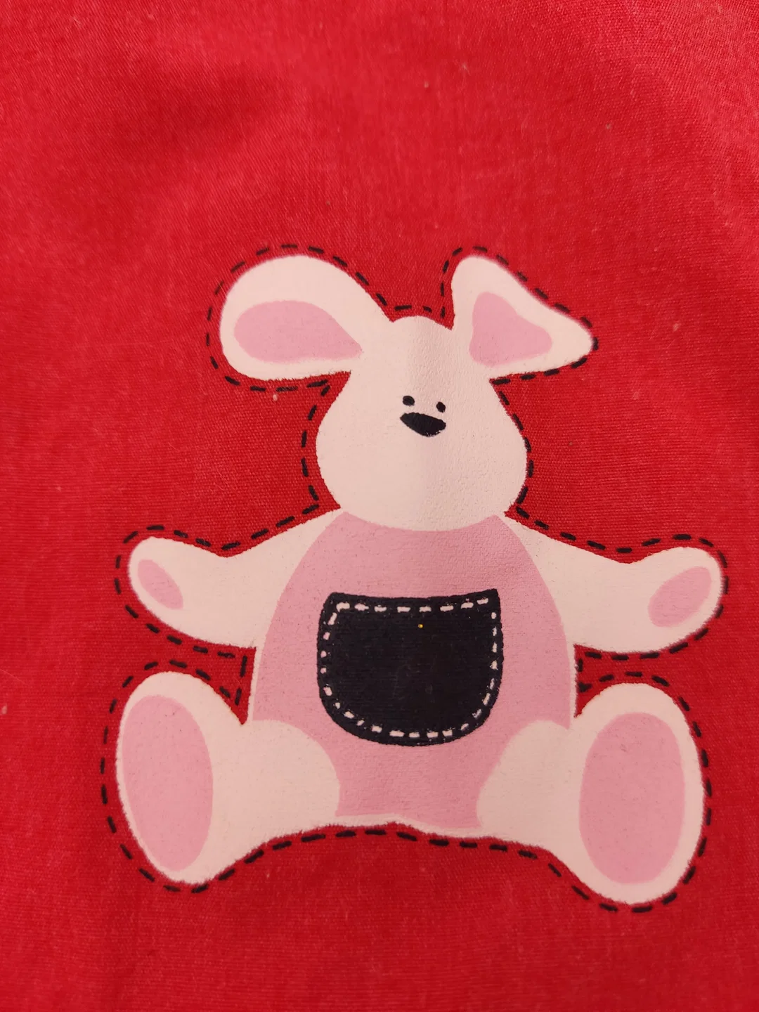 Berti Kinder Latzkleid rot Gr. 86 – Bild 3