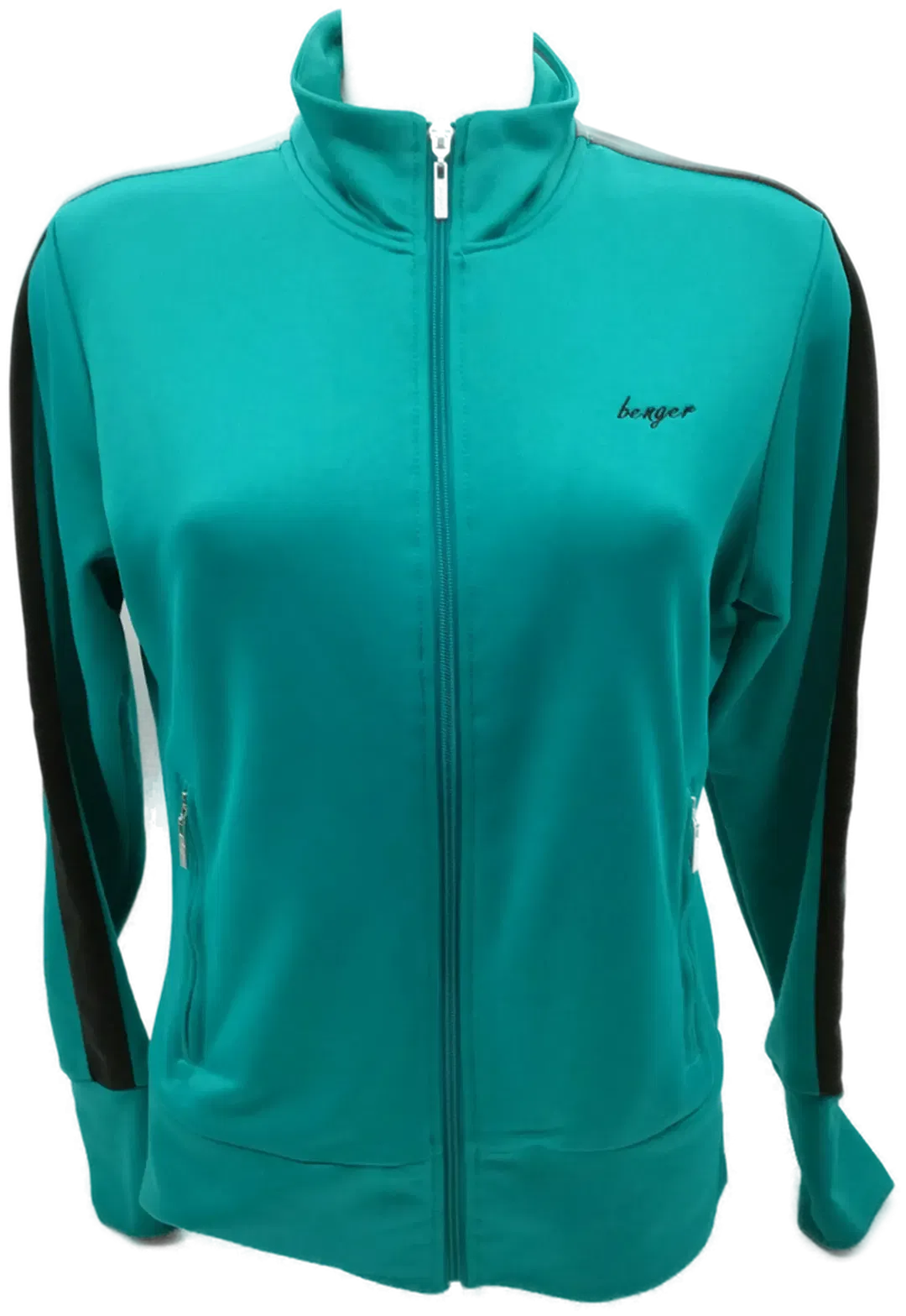 Jogging-Jacke Benger Gr. 42 Unifarben | Gut Erhalten - Bild 4