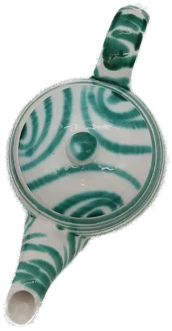 Gmundner Teekanne „Grün Geflammt“, ca. 20 cm - Bild 2