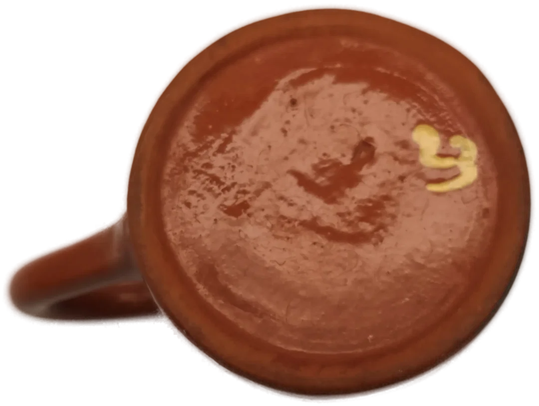 Vintage - Tasse, Hafnerkeramik aus Ton, 1970-1980er  – Bild 3