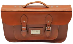 The Leather Satchel Co Aktentasche, braun - Bild 4