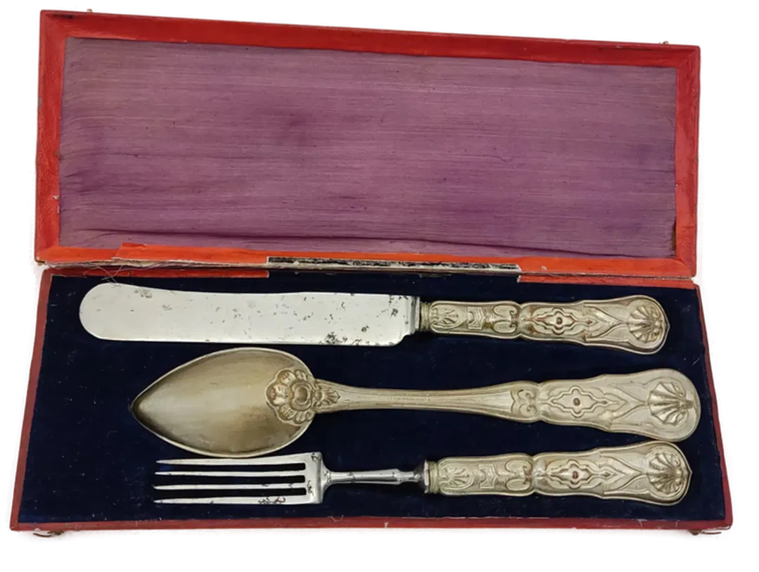 Antik Besteckset                                                                                                                                                                                                                                                                                                                                                                                                                                                                                                                                                                                                                                                                                                                                                                                                                                                                                                 - Bild 1