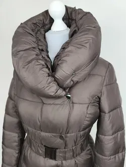 Steppmantel Damen, Fly Luxury, Gr. S, braun, Wintermantel - Bild 2