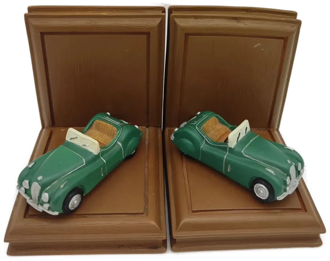 Buchstützen aus Holz - Bild 1