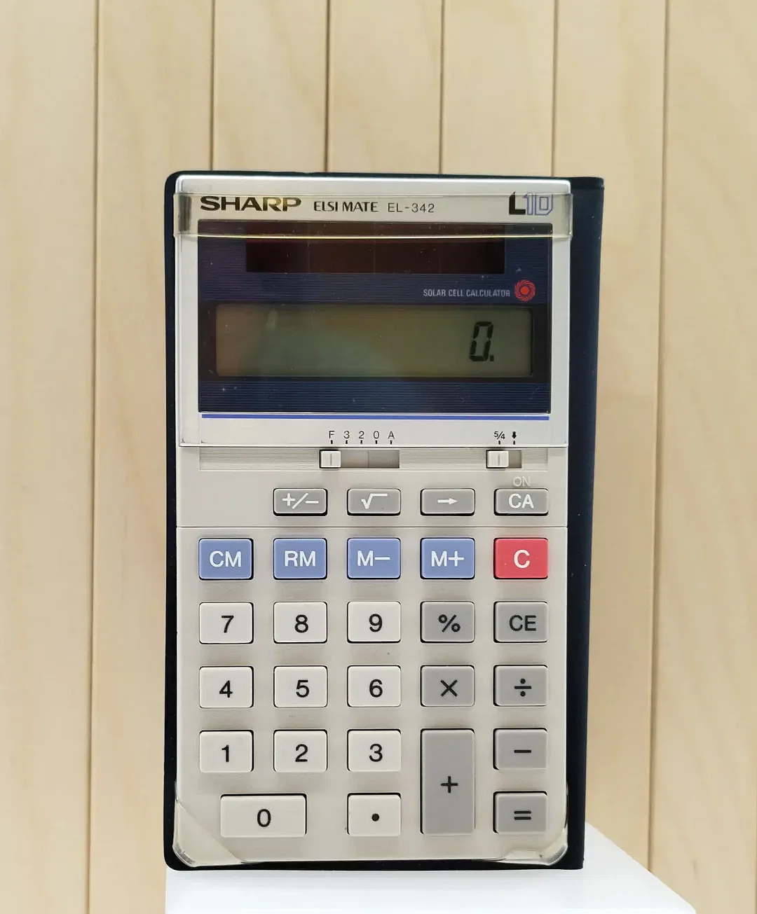 Vintage Taschenrechner Sharp EL-342, solarbetrieben  - Bild 4