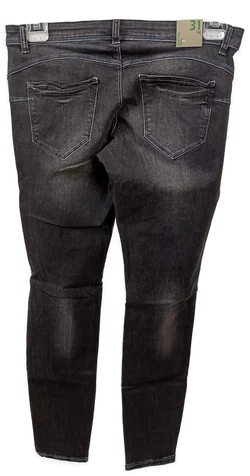 United Colors of Benetton Damen Jeans anthrazit Gr. 31 - Bild 2