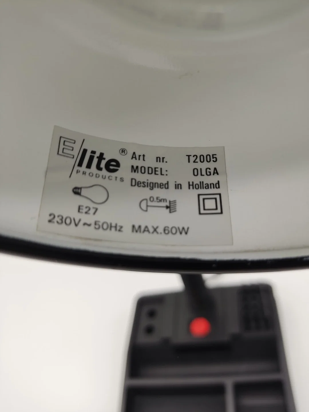 E-Lite Vintage Schreibtischlampe, 1970er – Bild 7