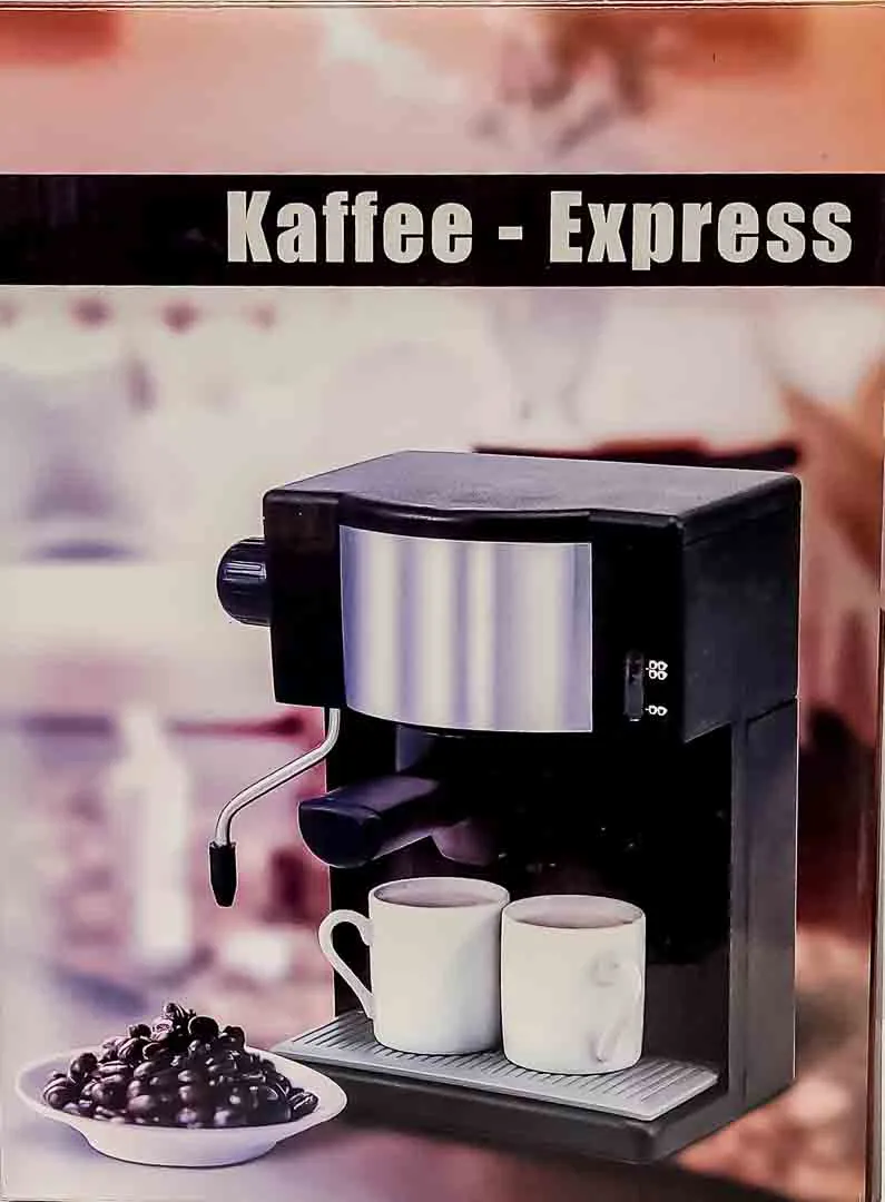Kaffee-Express Espresso-Maschine CM-401 – Kompakter Genuss in OVP – Bild 2