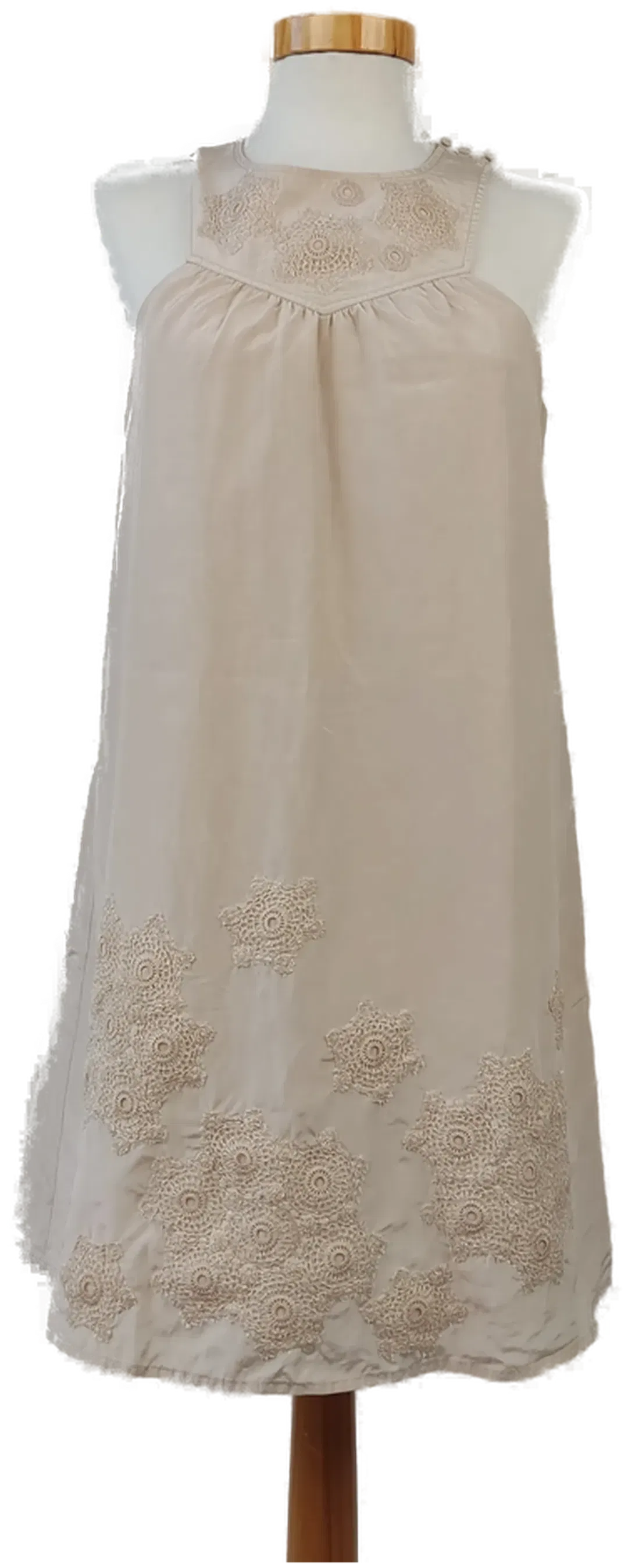 ME & CITY Kinderkleid beige Gr.160/84A - Bild 4