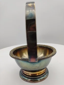 Metall-Henkelschale | Patina-Charme - Bild 5