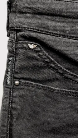 Armani Jeans Damen Jeans schwarz Gr. S/M - Bild 3