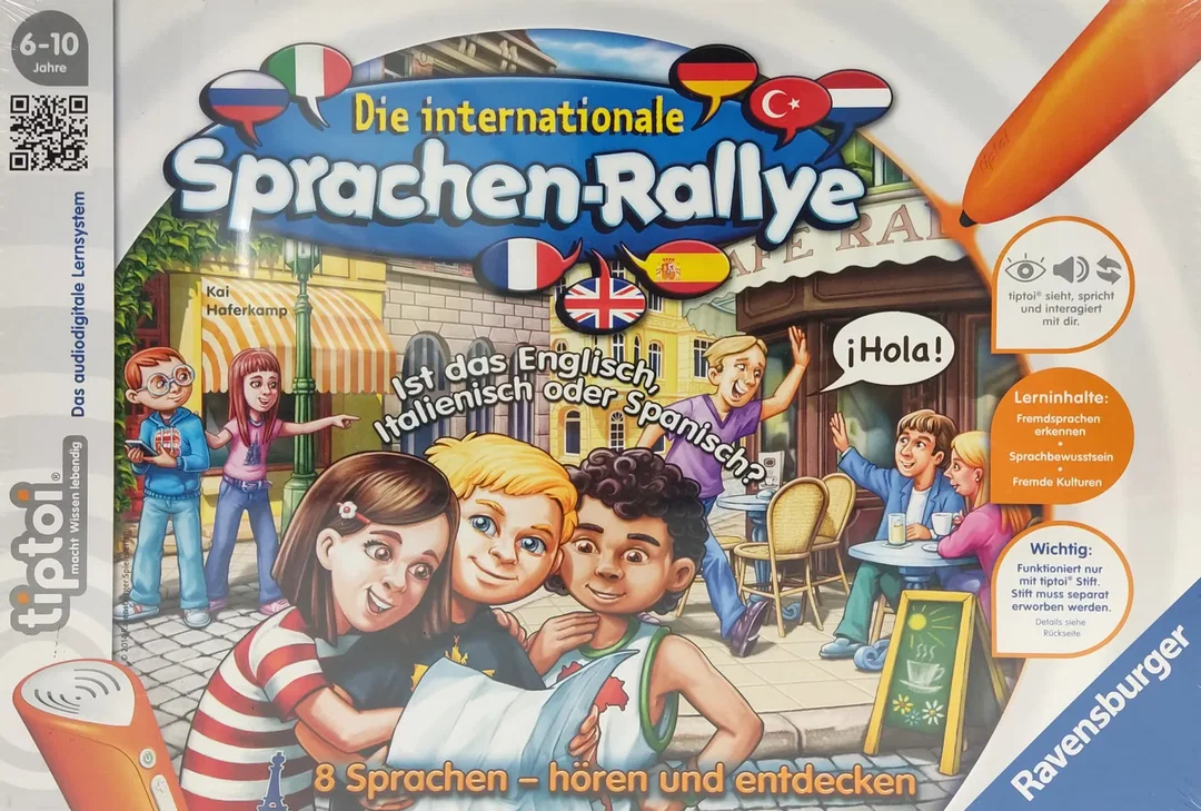 tiptoi® Die internationale Sprachen-Rallye - Lernspiel - Ravensburger  - Bild 1