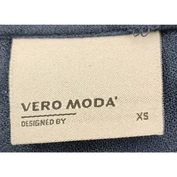 Vero Moda Damen Bluse blau - Gr. XS/34 - Bild 4