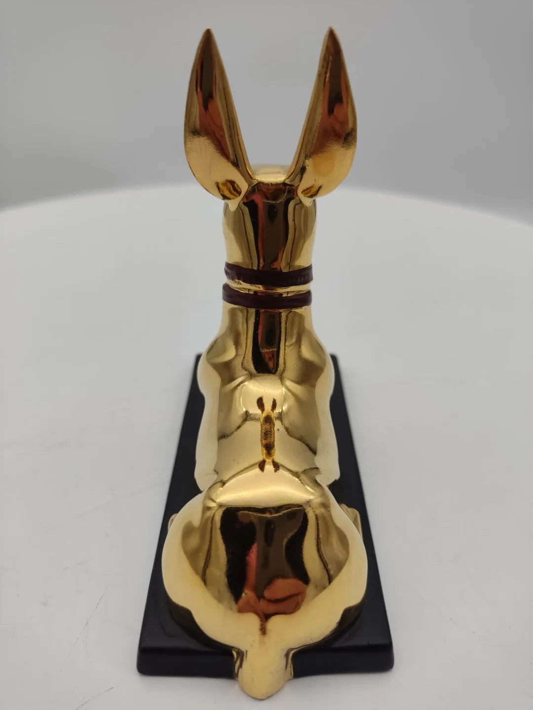 Anubis 'The jackal god' Porzellan & Zertifikat von Franklin Mint | Limitierte Rarität – Bild 6