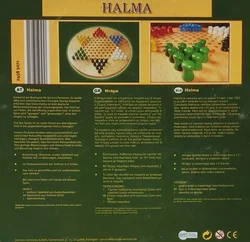 Halma Holz - Gesellschaftsspiel - Toy  – Vorschau 2
