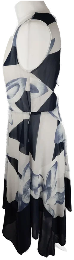 Damen Midikleid Bodyflirt Geblümt Gr. 38 | Einmaliges Sommerstück - Bild 5