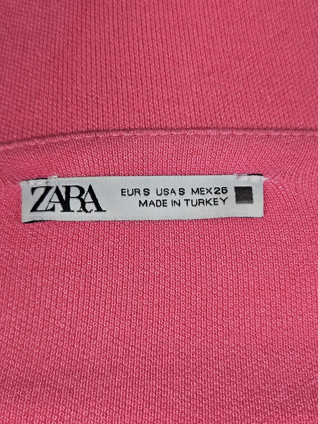 ZARA Damen Minikleid, rosa - Gr. S – Bild 5