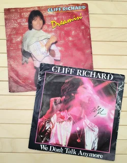 Cliff Richard, Vinyl Single, 2 Stück im Set 