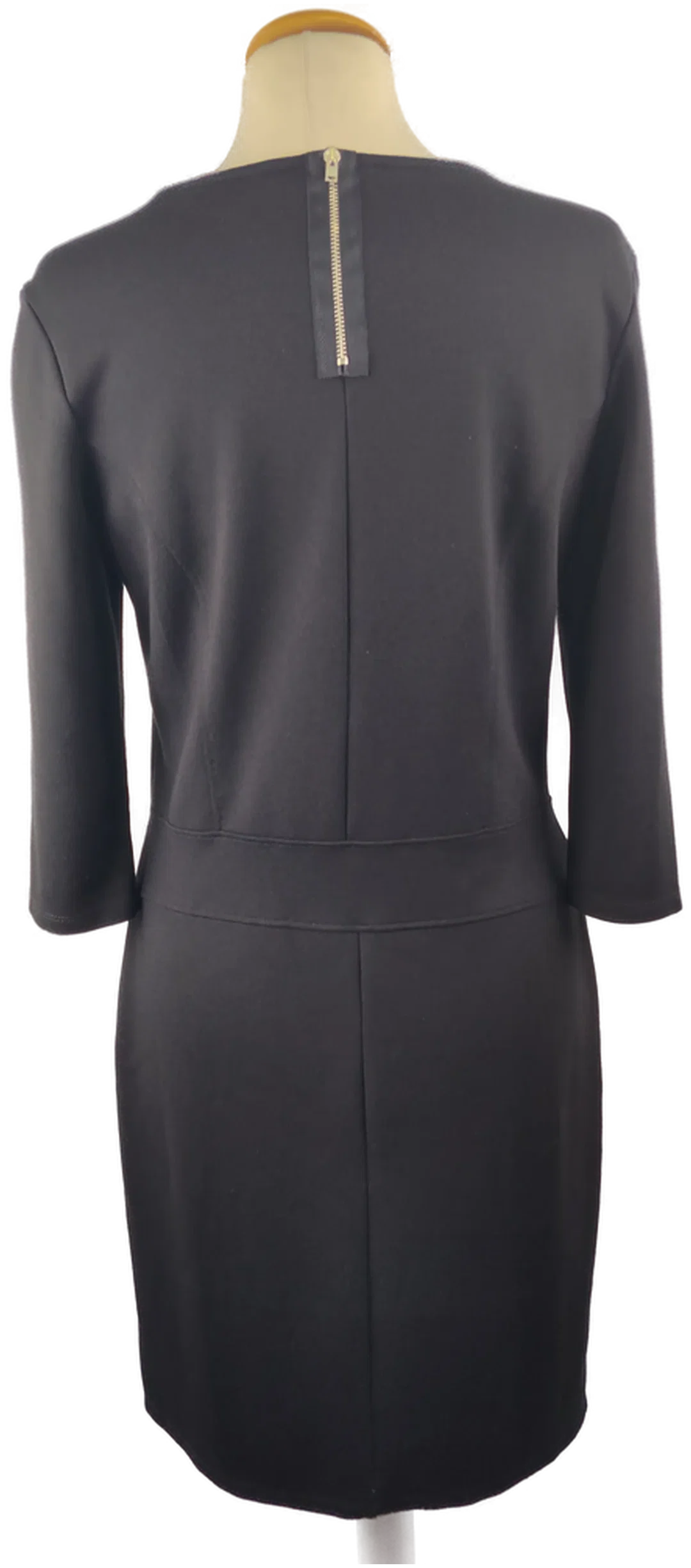 Tom Tailor Damenkleid Mischfaser Gr.38 Unifarben | Zeitlos Elegant – Bild 3