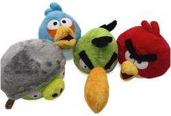 Set: 8 Plüschfiguren "Angry Birds 2" – Vorschau 3
