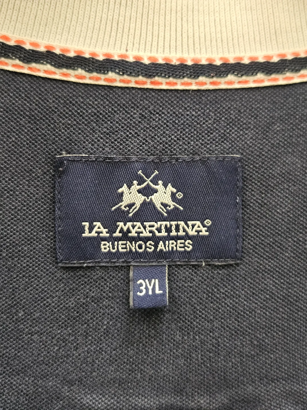 La Martina Herren Polo-Shirt, blau - Gr. XXXL – Bild 3