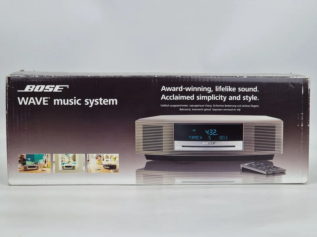 Bose Wave Music System Originalverpackung und Bedienungsanleitung - Leerkarton – Bild 4