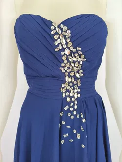 Eva & Lola, Ballkleid dunkelblau, Gr. S - Bild 2